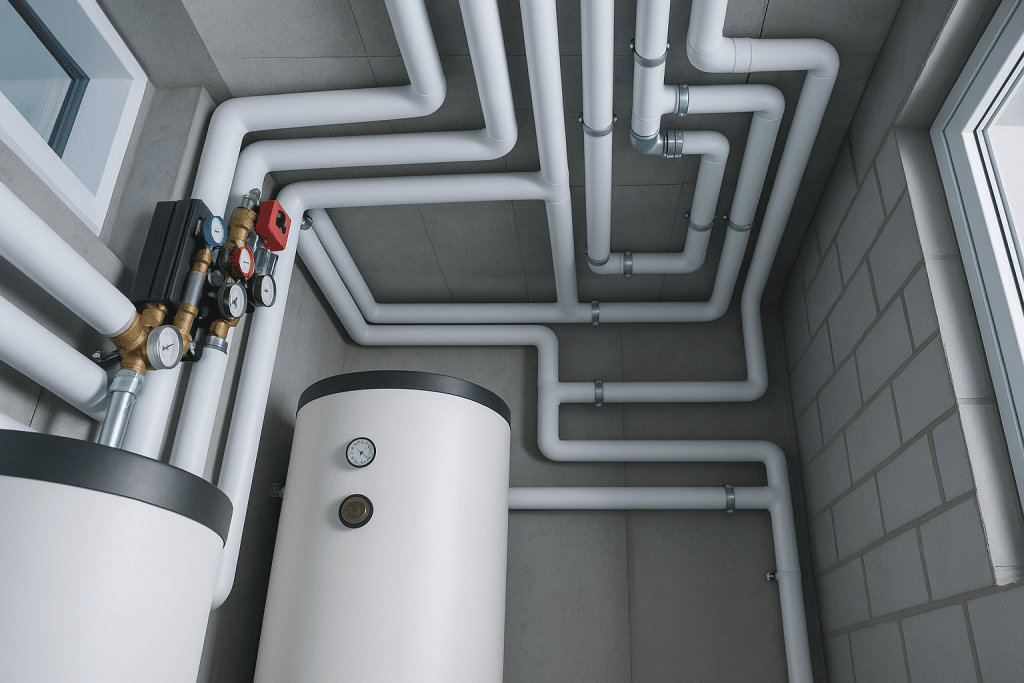 Rør ventilasjon og varme