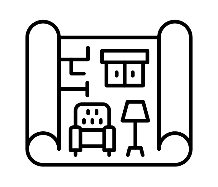 Ikon for Interiørdesign